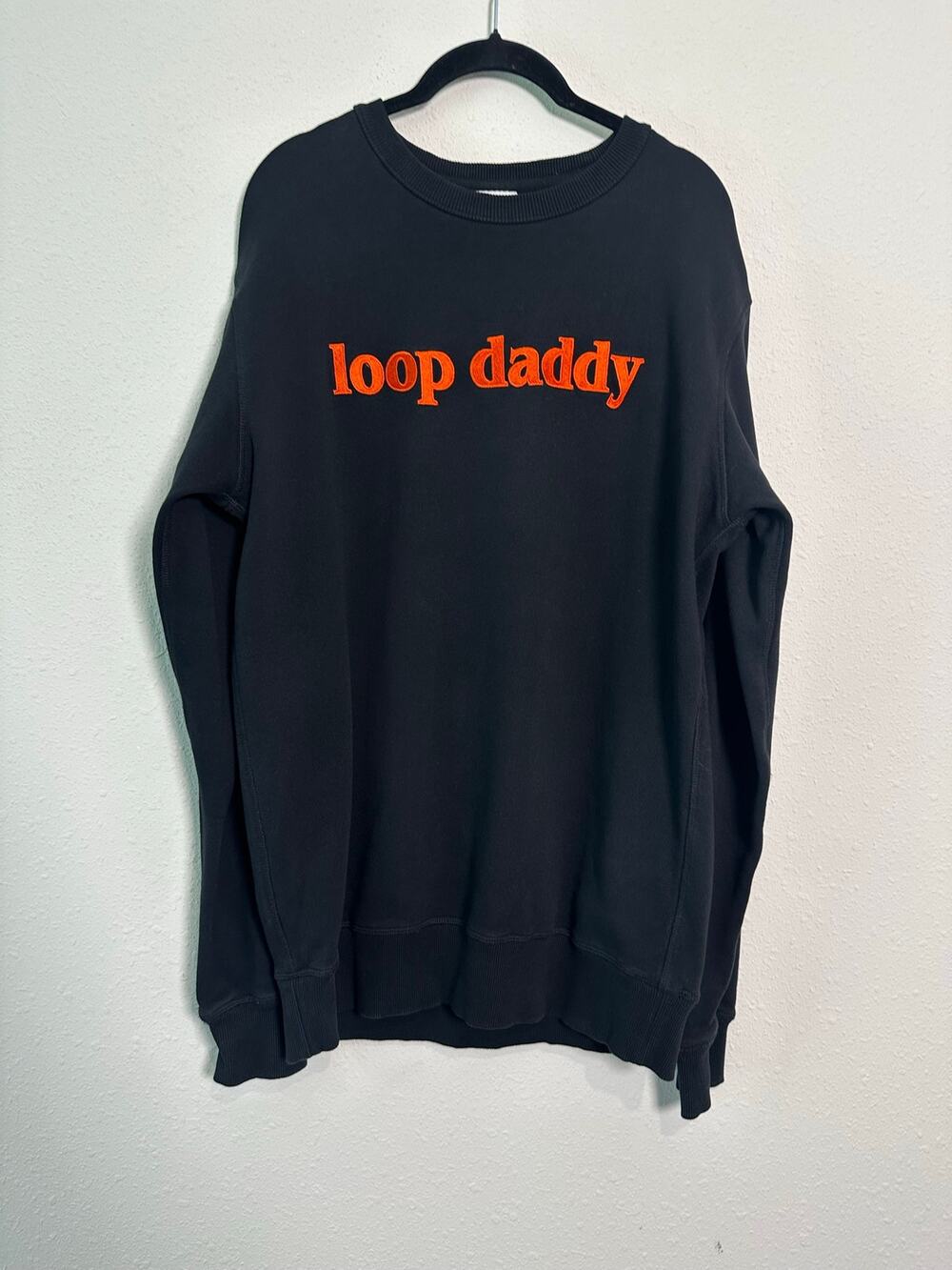 Loop Daddy sweatshirt from Marc Rebillet tour Black embroidered size Large